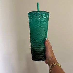 starbucks green studded